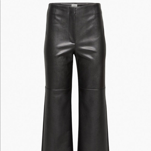Aritzia Pants - aritzia sloanne leather pants